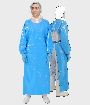 Фартук Uretex Blue с рукавами Липецк