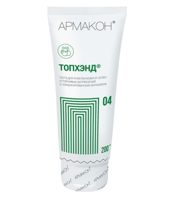 ТОПХЭНД® АРМАКОН, Паста для очистки кожи от особо устойчивых загрязнений (с комбинированным абразивом), туба 200 мл Омск