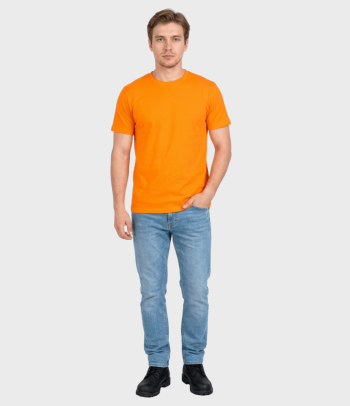 Футболка оранжевая Москва