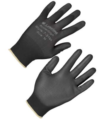 Перчатки SpiderGrip 7-3104 с полиуретановым покрытием черные Липецк