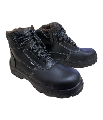 Ботинки кожаные ТРАЛ® с композитным подноском (200Дж) и неметаллической антипрокольной стелькой, утепленные шерстяным мехом Екатеринбург