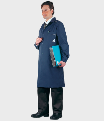 Халат мужской для ИТР синий Москва