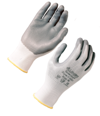 Перчатки  SpiderGrip 7-2201 со вспененным нитриловым покрытием светлые Липецк